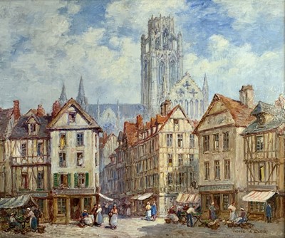 Lot 1056 - Pierre LE BOEUFF (act.1899-1920) French Market...