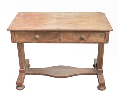 Lot 474 - A Victorian mahogany washstand.