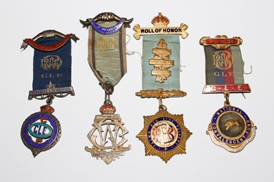 Lot 206 - Buffalo medals: - A group of 4 RAOB medals...
