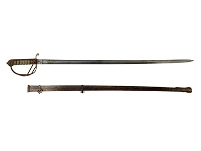 Lot 584 - A Victorian Volunteer Artillery officer's sword