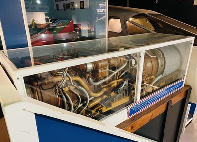 Lot 1138 - Concorde A half-scale Rolls-Royce/Snecma Olympus 593 Engine
