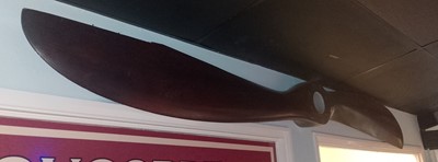 Lot 247 - A WWI hardwood propeller.
