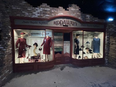 Lot 1369 - Riddaway's Ladies Outfitters Complete Shopfront.