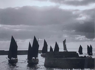 Lot 87 - Fishing Boats Leaving Porthleven c.1895...