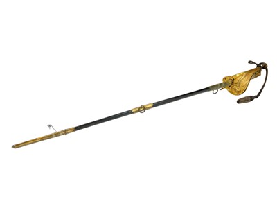 Lot 568 - A Victorian Naval officer's presentation sword.