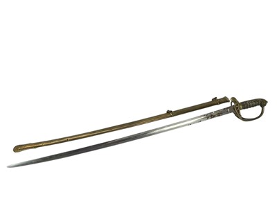 Lot 582 - A Victorian 1845 pattern infantry officer's sword.