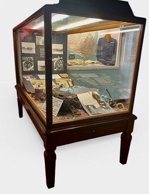 Lot 1228 - Mahogany Display Cabinet