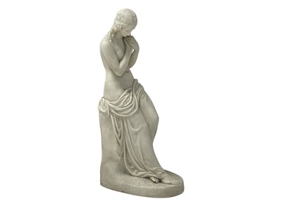 Lot 273 - A Victorian Copeland parian figure of Lady Innocence.