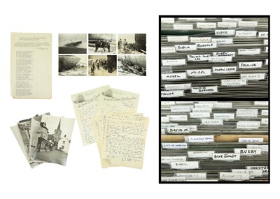 Lot 191 - The Frank Strike Collection of Cornish Shipwrecks- Archive