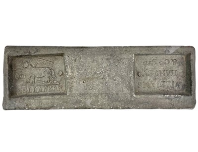 Lot 149 - A Williams Harvey & Co Ltd 32Lb Cornish tin ingot.