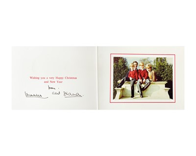Lot 206 - King Charles III, as The Prince of Wales & Diana, Princess of Wales