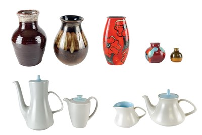 Lot 402 - A collection of Poole pottery.