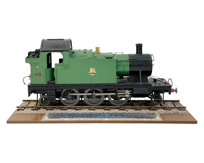 Lot 526 - A large scale plastic model of a Princetown, Dartmoor train.