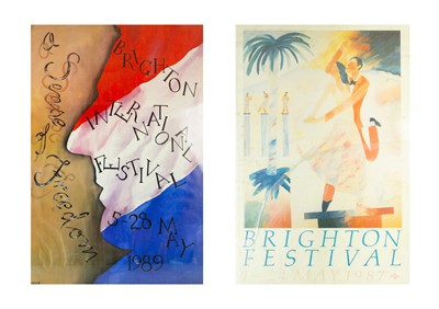 Lot 146 - Two Brighton Festival Posters
