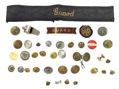 Lot 532 - A small collection of railway memorabilia.