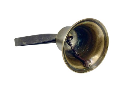 Lot 10 - A rare Devon Evening Express handbell.