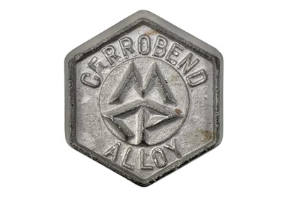 Lot 148 - A Cerrobend Alloy metal ingot.