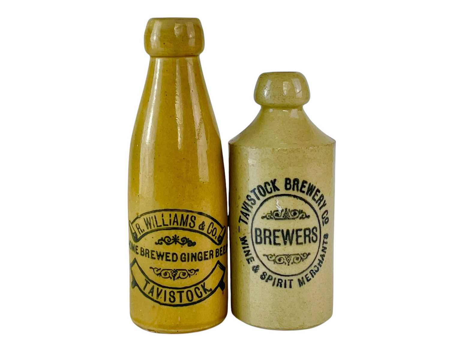 Lot 3 - A Tavistock Brewery Co stoneware ginger beer bottle.