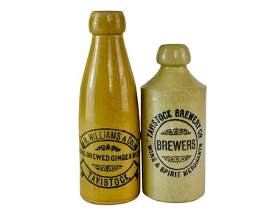 Lot 3 - A Tavistock Brewery Co stoneware ginger beer bottle.