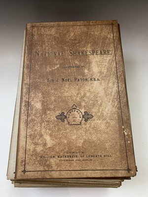 Lot 1477 - A set of National Shakespeare illustrated by...