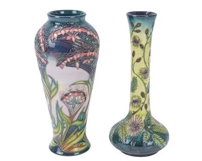 Lot 274 - A Moorcroft 'Fiji' pattern vase.