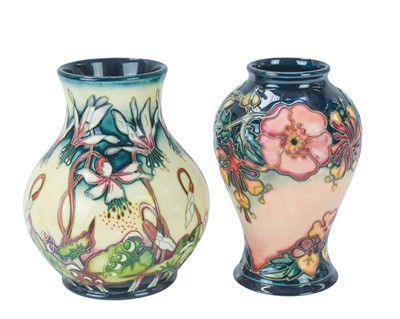 Lot 229 - Two Moorcroft vases.