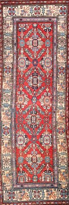 Lot 636 - A Persian Malayer runner.
