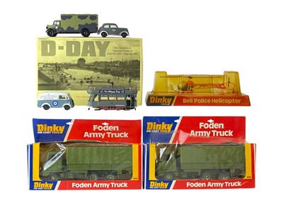 Lot 523 - Dinky and Corgi toys.