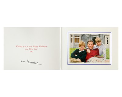 Lot 254 - King Charles III, as The Prince of Wales