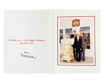 Lot 258 - King Charles III, as The Prince of Wales