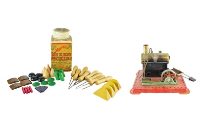 Lot 38 - A Mamod SE3 twin cylinder stationary engine.
