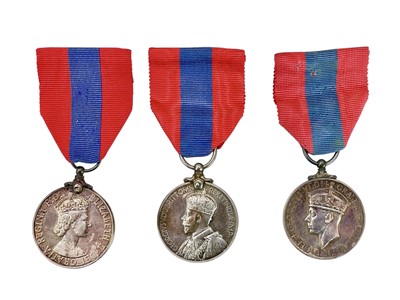 Lot 522 - Three Imperial Service medals.
