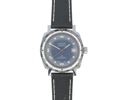 Lot 1069 - HUDSON (SICURA) - A Seawatch stainless steel manual wind gentleman's divers wristwatch.