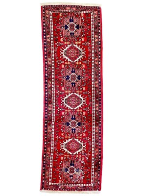 Lot 602 - An Iranian Karaja wool runner.