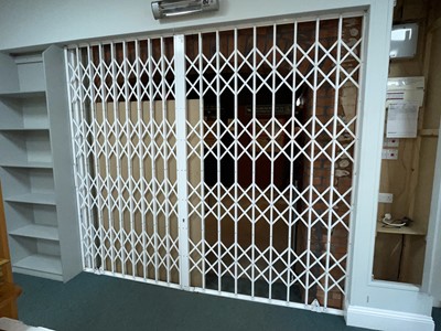 Lot 2081 - Sliding Trellis Shutter Doors.
