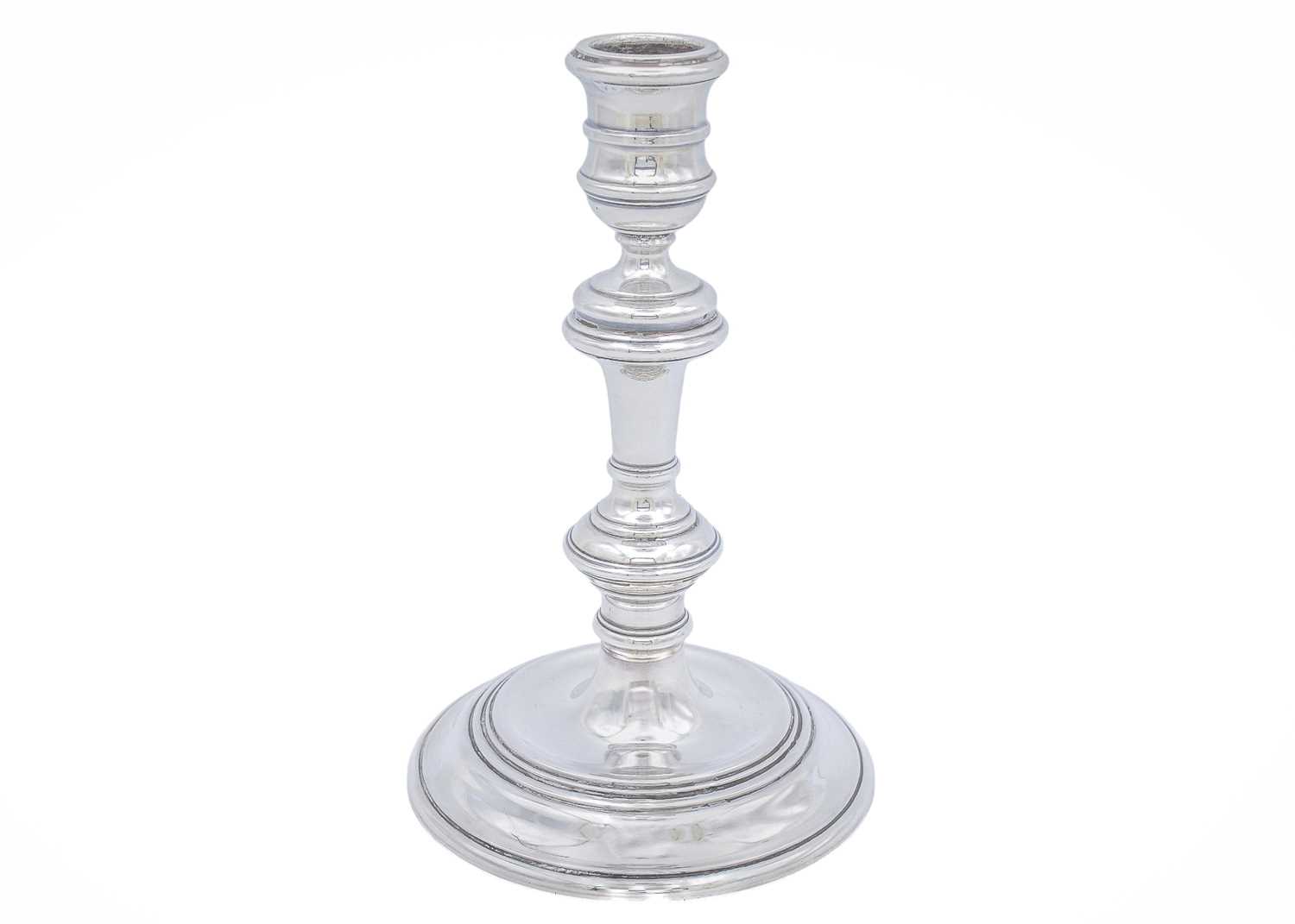 Lot 18 - A silver candlestick by William Comyns & Sons Ltd.
