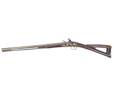 Lot 194 - A flintlock coaching carbine, by Freeman.