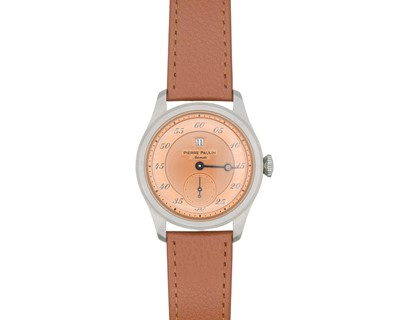 Lot 1009 - PIERRE PAULIN for Merkur Watch Group - A stainless steel automatic gentleman's wristwatch.