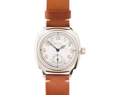 Lot 1015 - BALTANY - An Oyster tribute 1930's style stainless steel gentleman's automatic wristwatch.