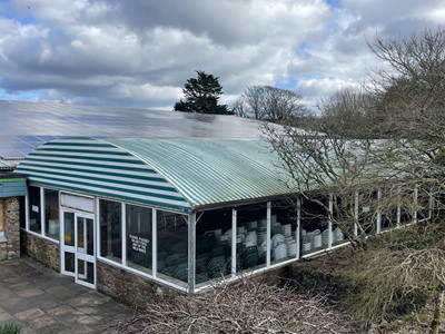 Lot 2095 - New PVC Roof Canopy