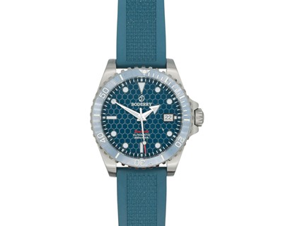 Lot 1030 - BODERRY - A Seaturtle titanium automatic gentleman's divers wristwatch.