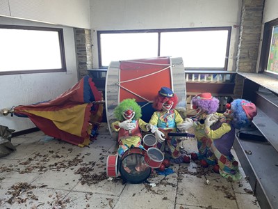 Lot 2096 - Clown Automaton.