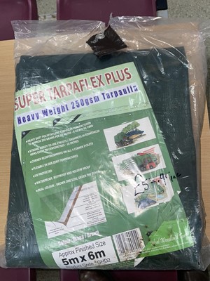 Lot 2100 - Tarpaulin.