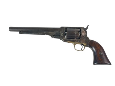 Lot 185 - A Whitney, Newhaven .36 six-shot percussion revolver.