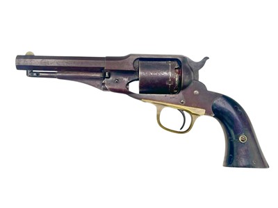 Lot 183 - A Remington .36 New Model patent percussion revolver.