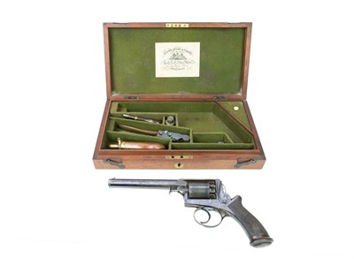 Lot 203 - A Deane, Adams and Deane 1851 Pattern Self-Cocking 54 Bore Five Shot Percussion Revolver.