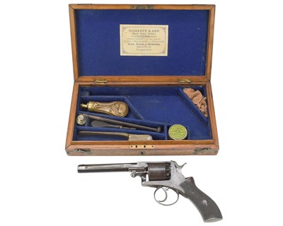 Lot 188 - A T Blisset & Son five-shot .450 revolver, patent number 5033.