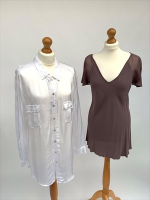Lot 2808 - A white Ghost shirt, together with a Ghost...