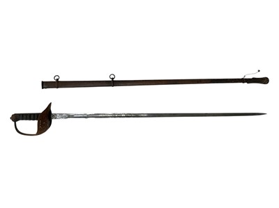 Lot 192 - A Victorian Royal Marines Officer's sword.