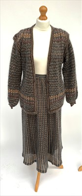 Lot 2809 - A Kay Cosserat knitted cardigan, approximately...